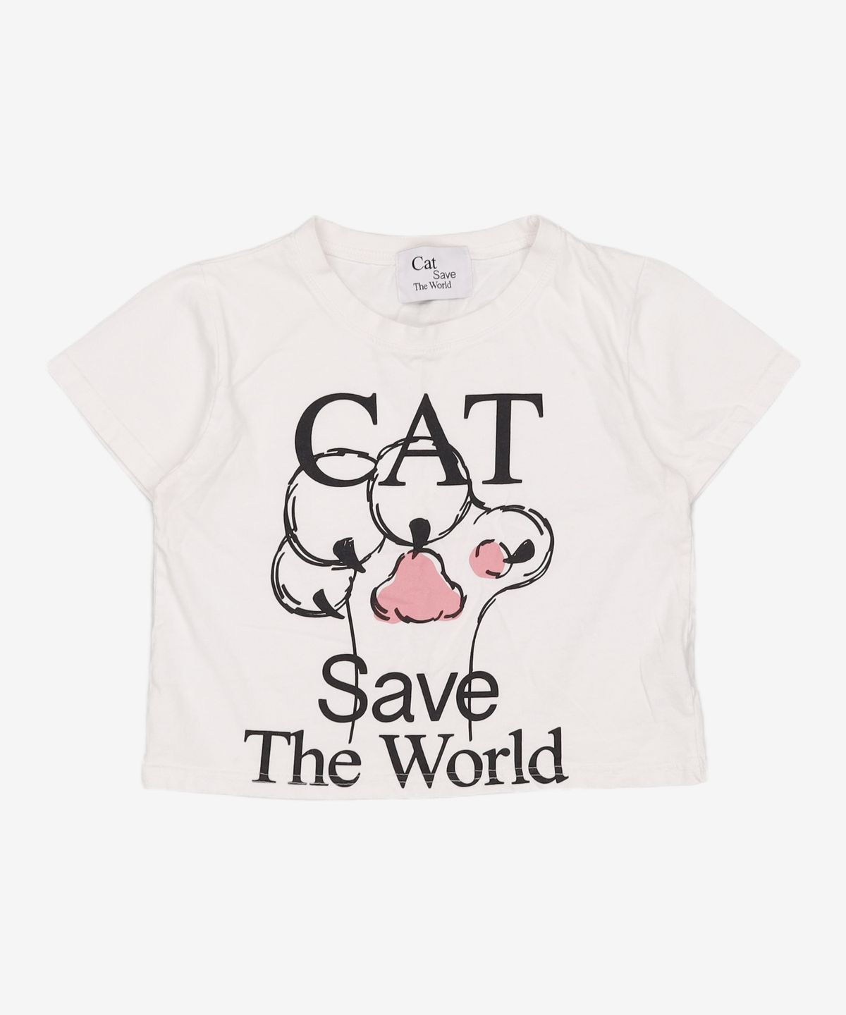 캣세이브더월드(CATSAVETHEWORLD) 반소매 티셔츠 XS