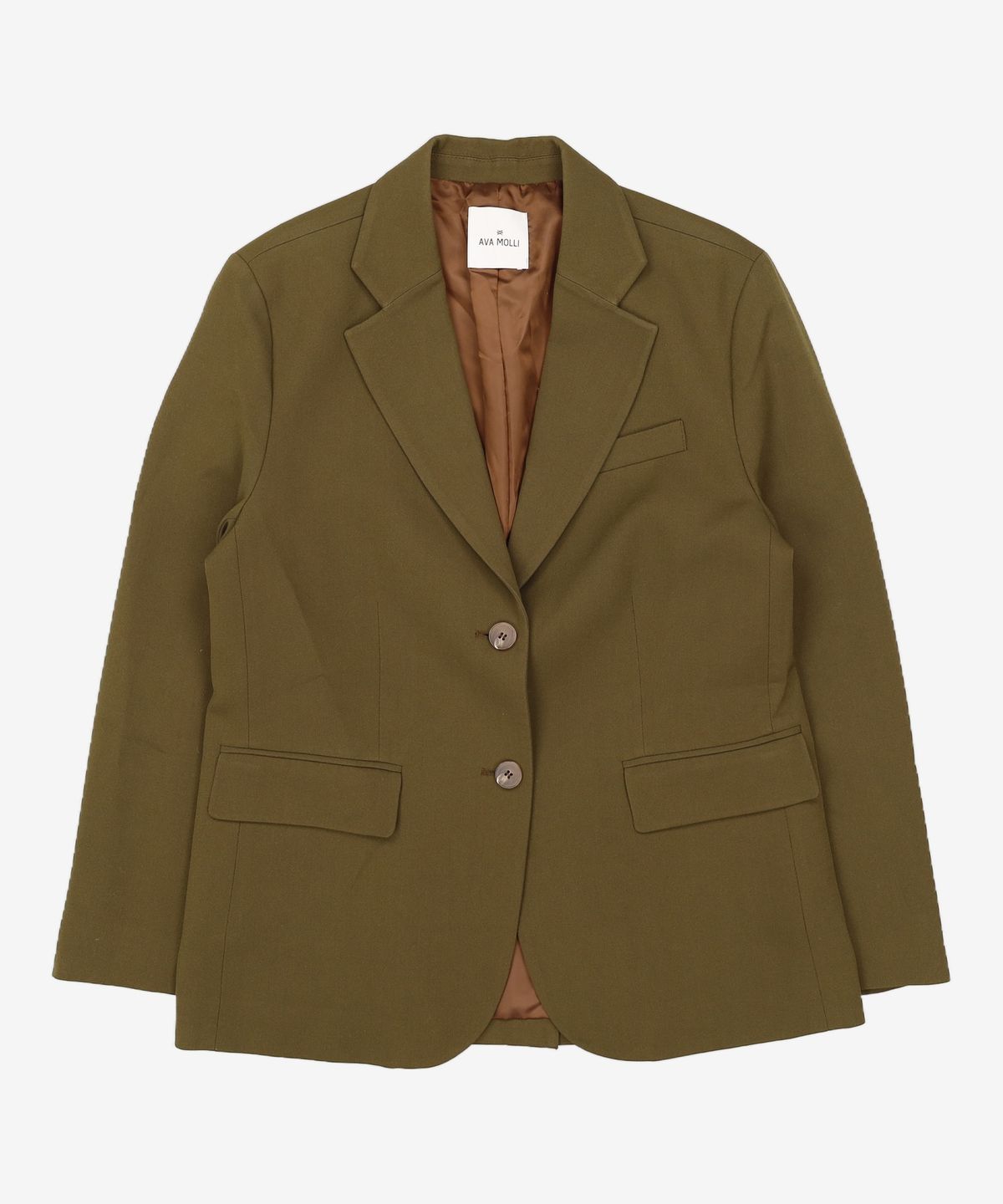 아바몰리(AVA MOLLI) ADF-JKI101-20 MARTIN SINGLE JACKET (Olive) M