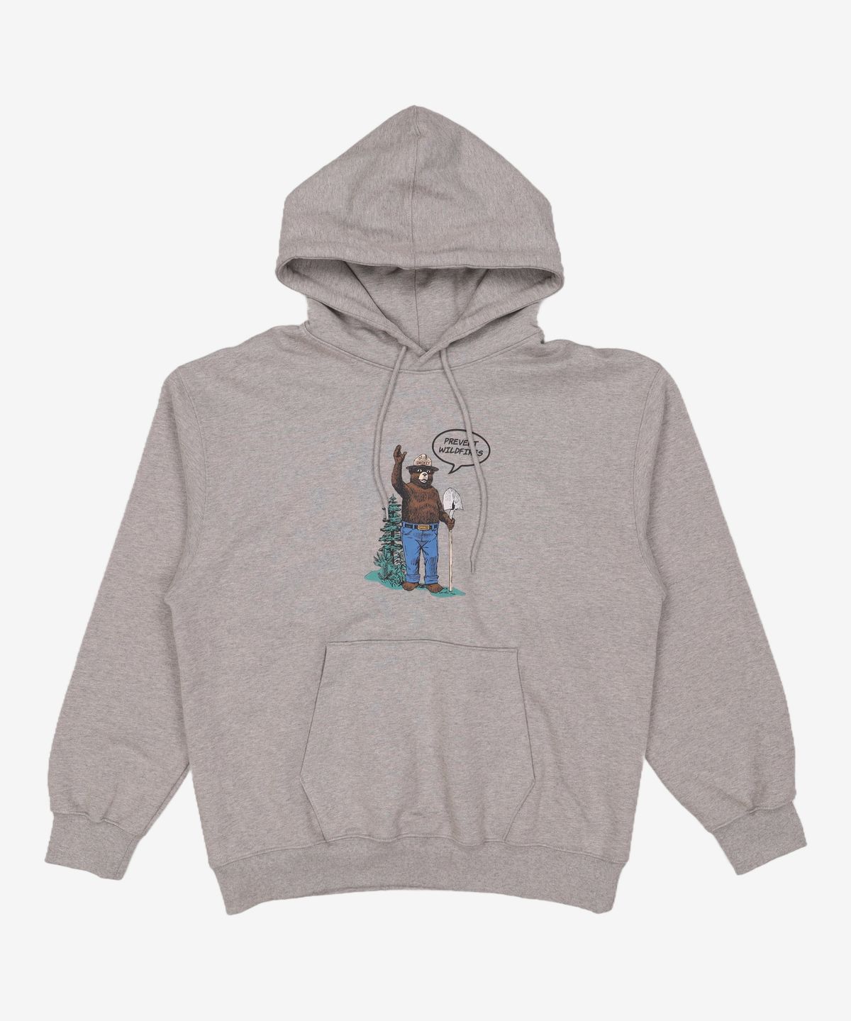 스모키베어(SMOKEY BEAR) 후드 티셔츠 L