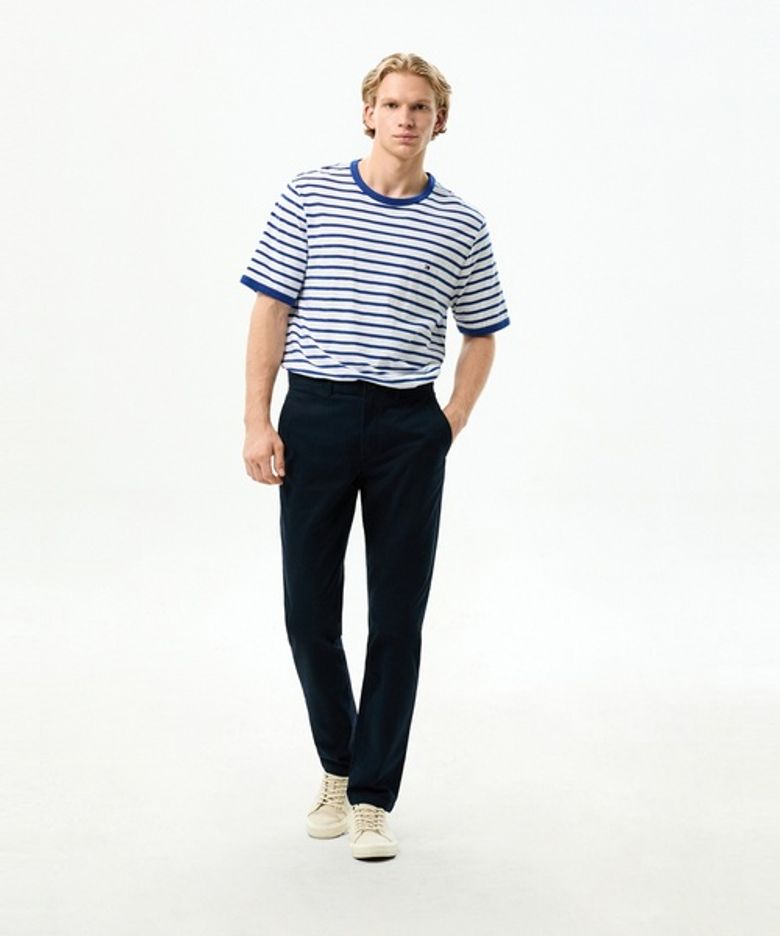 [Slim fit] 덴톤 에센셜 코튼 블렌드 팬츠 (T12G6WPC040MT1DW5)