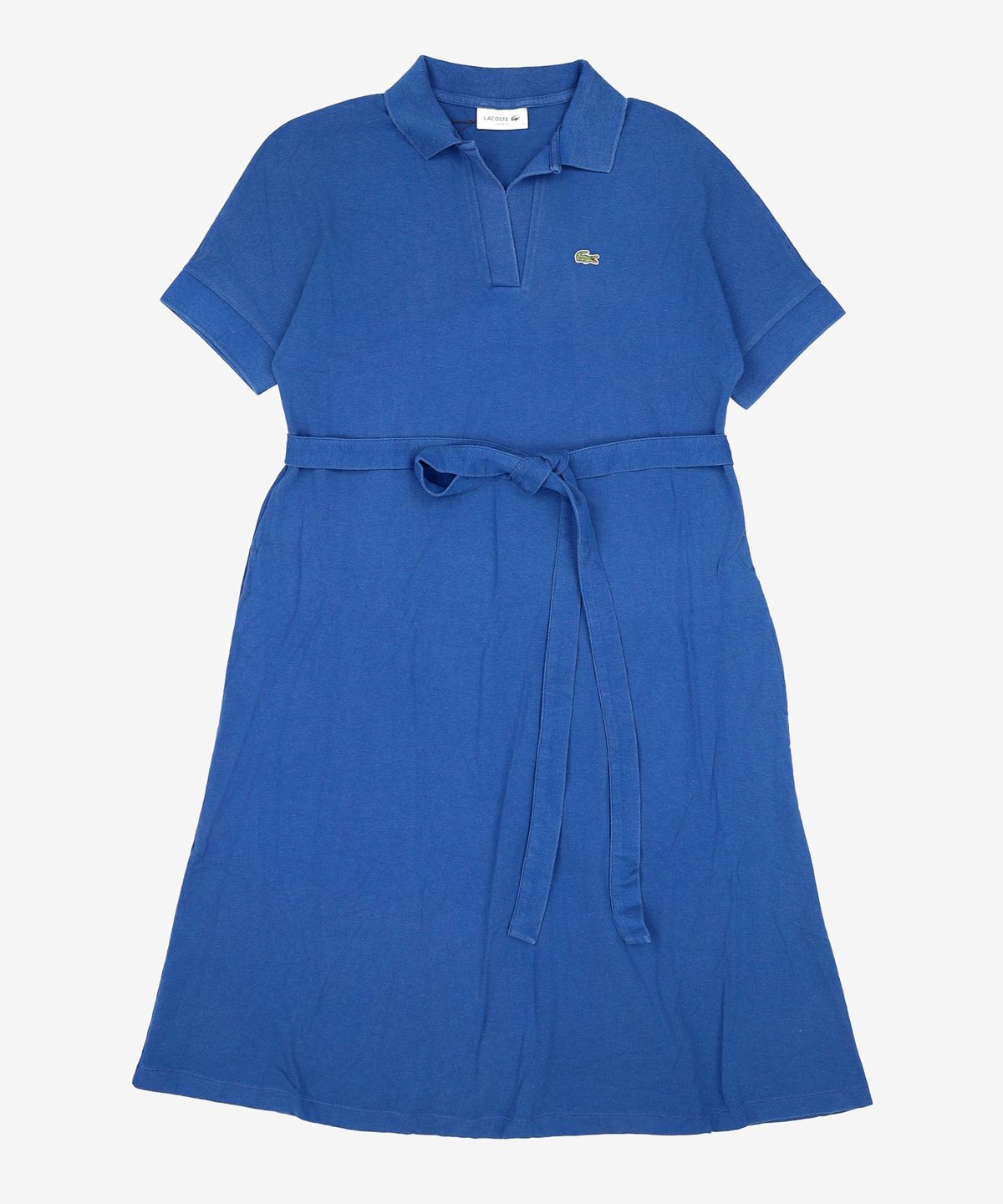 라코스테(LACOSTE) 여성 플레어 반팔 폴로 원피스 EF2302-20C_031 S