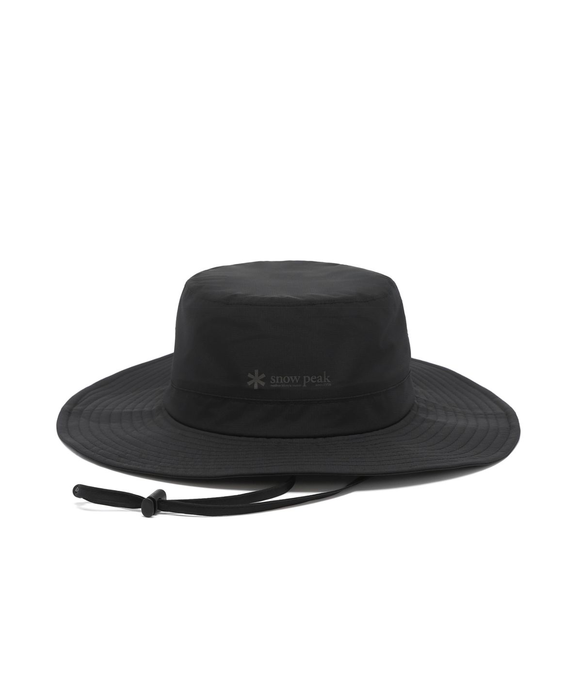스노우피크 어패럴(SNOWPEAK APPAREL) 윈드스토퍼 와이드 햇 (S26FUTHA09) Black