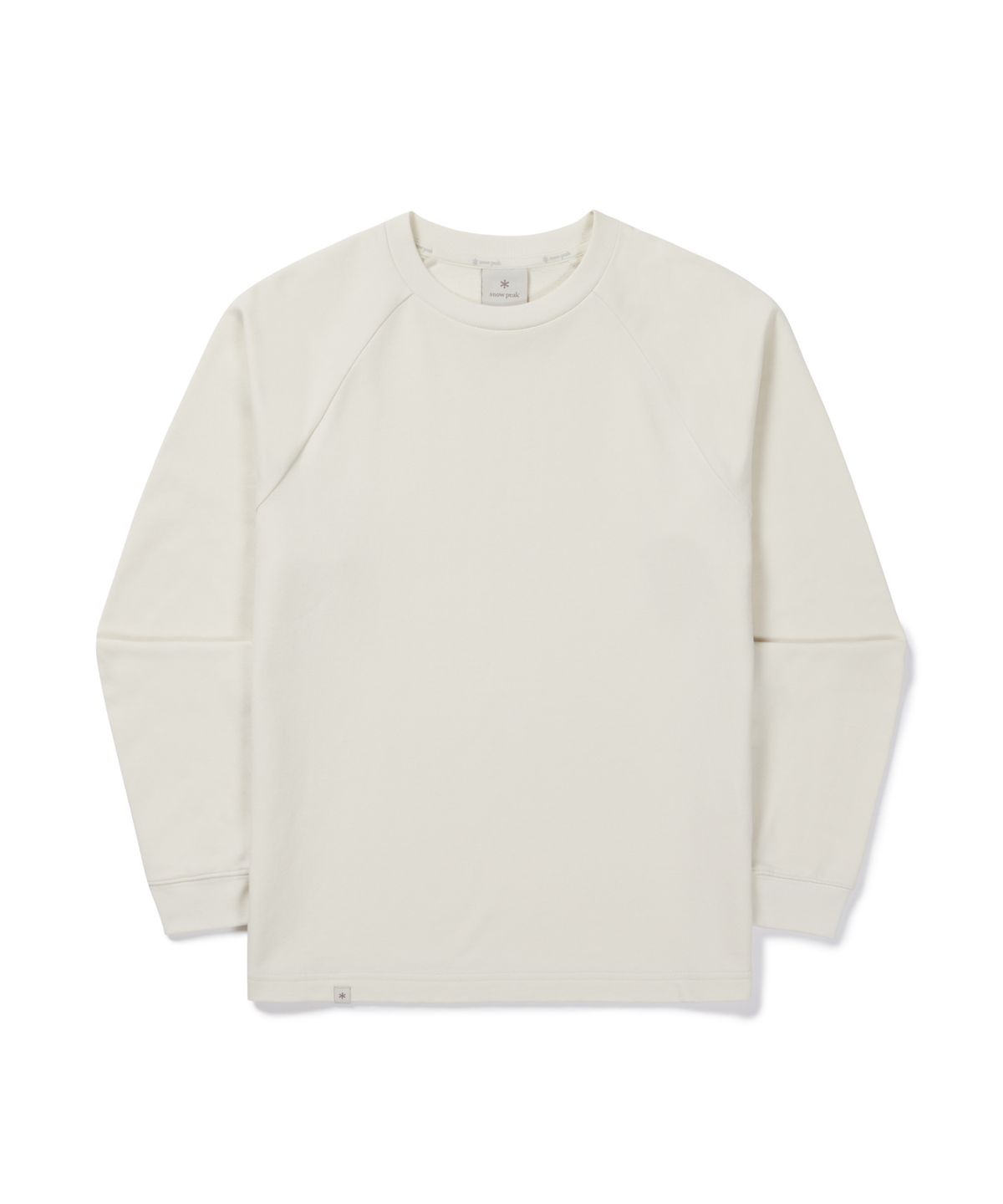 스노우피크 어패럴(SNOWPEAK APPAREL) 베이직 여성 긴팔 티셔츠 (S26FWFTL11) Butter Ivory