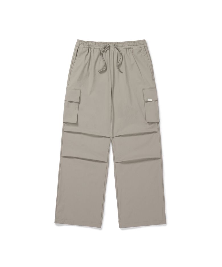 루트 카고 스트링 팬츠 (S26FURPT66) Khaki Gray