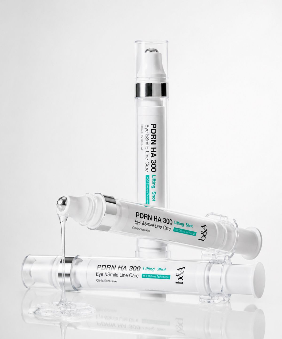비포앤애프터(BEFOREANDAFTER) PDRN HA300 리프팅 샷 (10ml * 2ea) 눈가·스마일라인 집중 케어