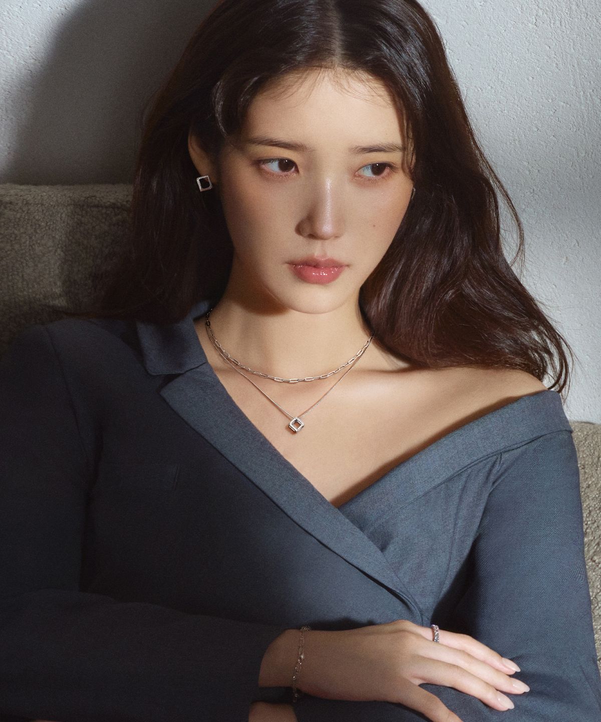 제이에스티나(JESTINA) J E TE 목걸이 (JJJTN06B8032SW450)