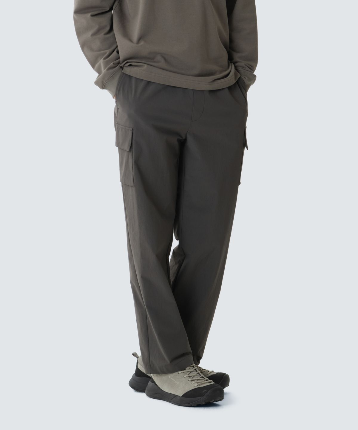 스노우피크 어패럴(SNOWPEAK APPAREL) 루트 카고 스트레이트 팬츠 (S26FMRPT64) Chocolate Khaki
