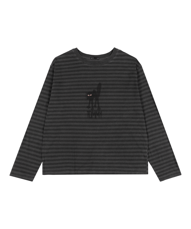Tommy Cat LS T-Shirt Stripe