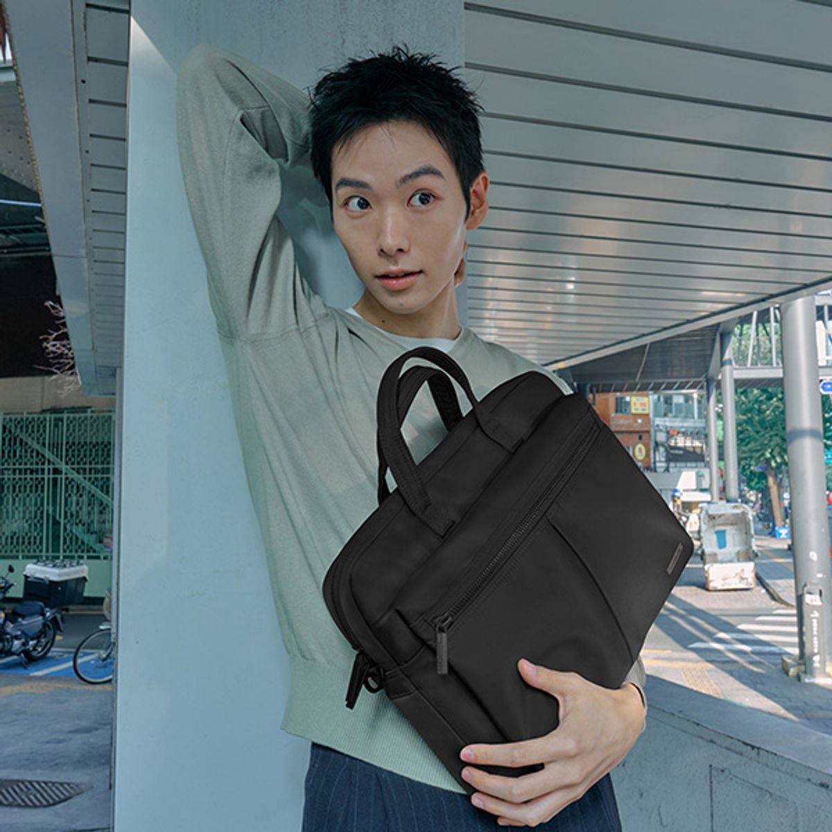 쌤소나이트 레드(SAMSONITE RED) ORRTON 시그니쳐 브리프케이스 BLACK US009008