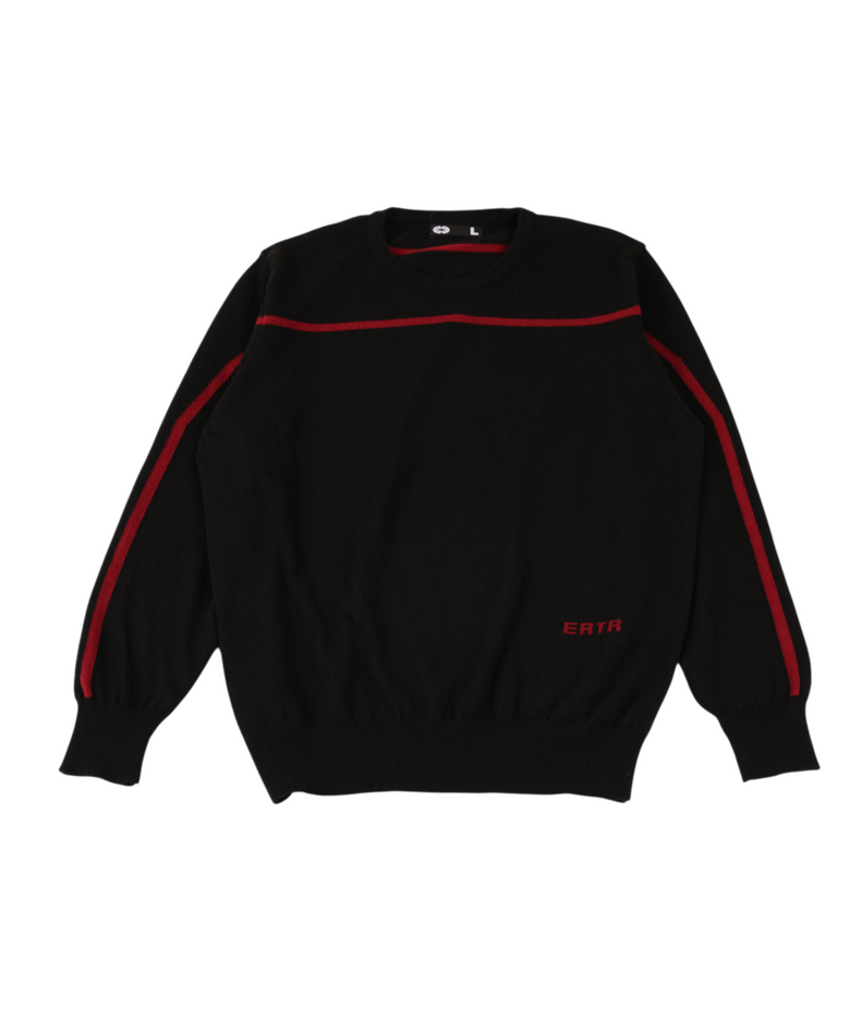 Side-Line Knit Black
