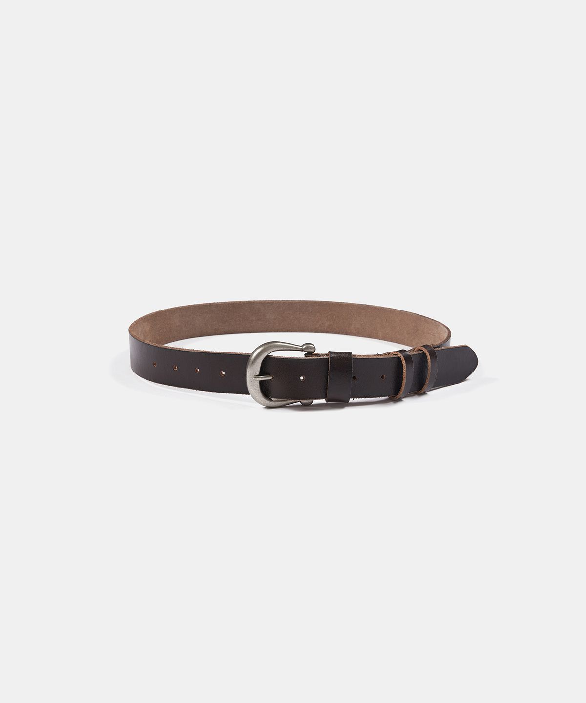 엘씨디씨티엠(LCDC™) VINTAGE BUCKLE BELT (BROWN)