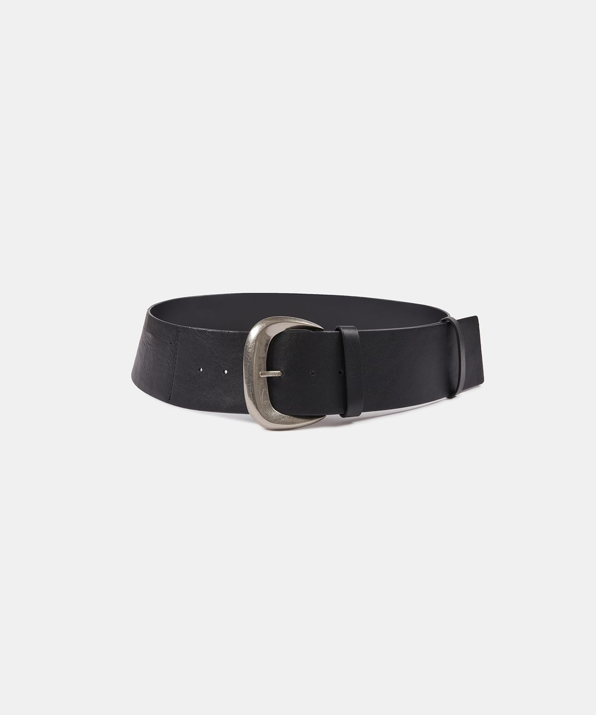 엘씨디씨티엠(LCDC™) WIDE LEATHER BELT (BLACK)