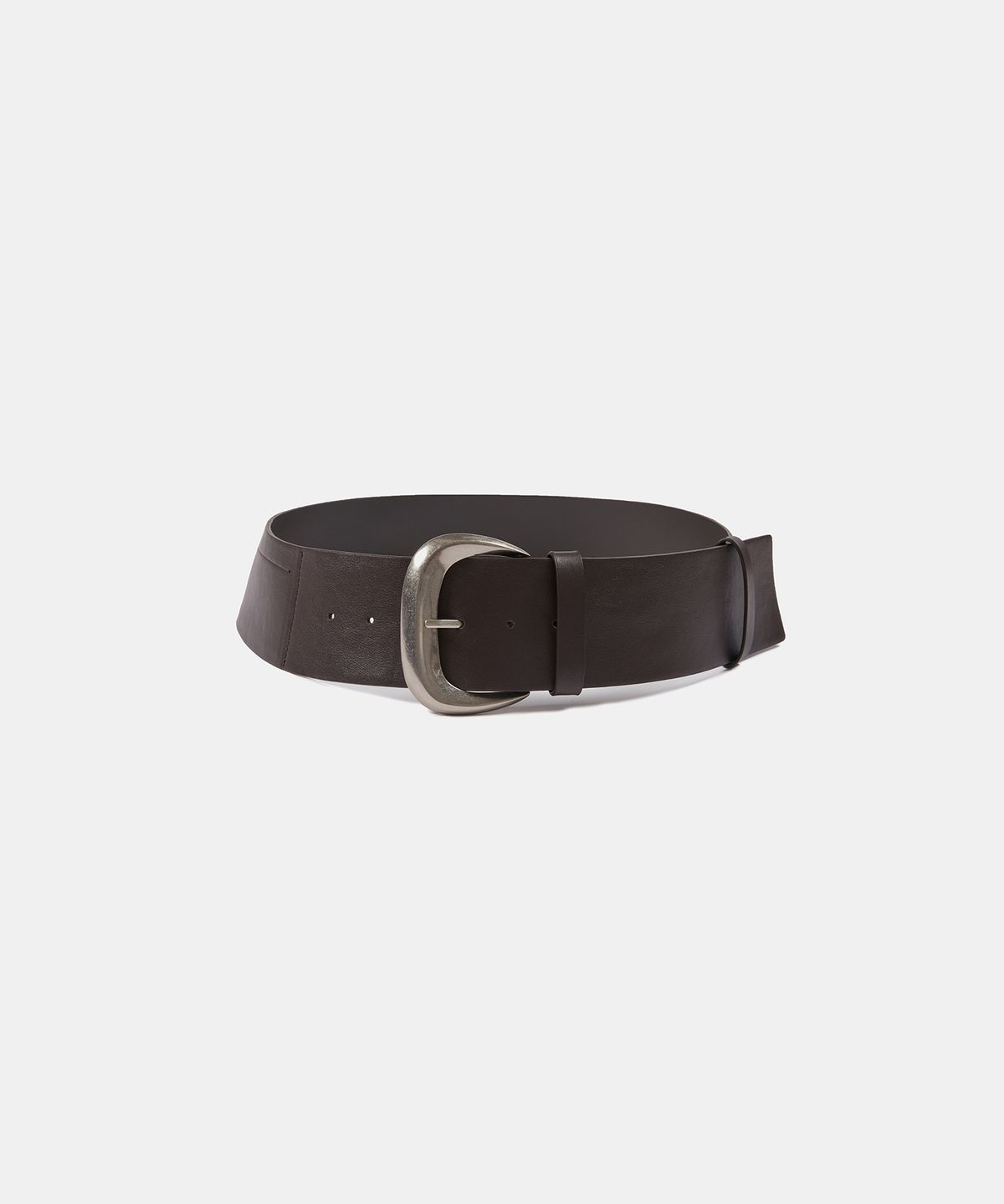 엘씨디씨티엠(LCDC™) WIDE LEATHER BELT (BROWN)