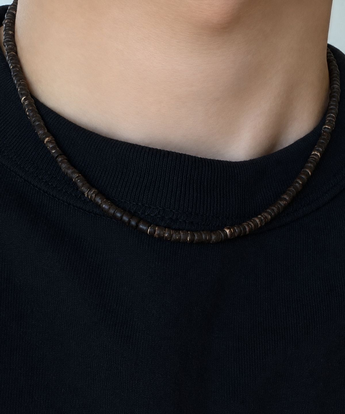 셉텐벌5(SEPTEMBER5) WOOD BASIC NECKLACE