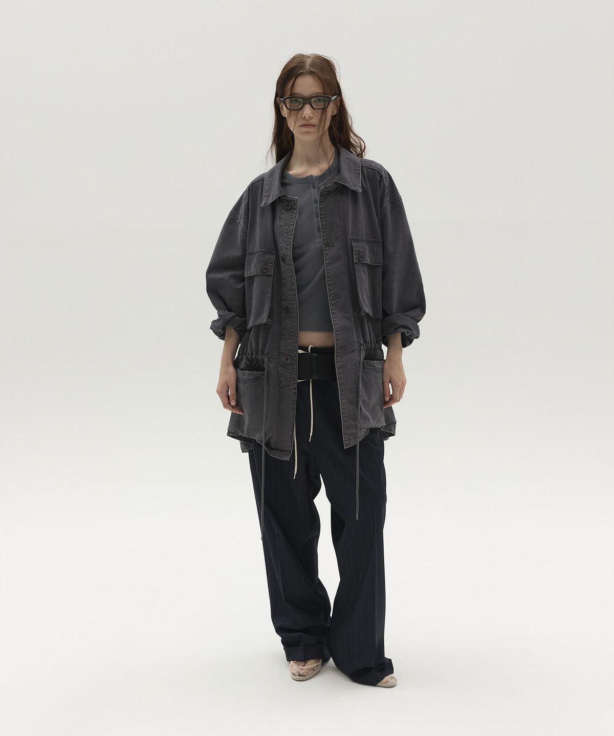 엘씨디씨티엠(LCDC™) SAFARI COTTON JACKET (GREY)