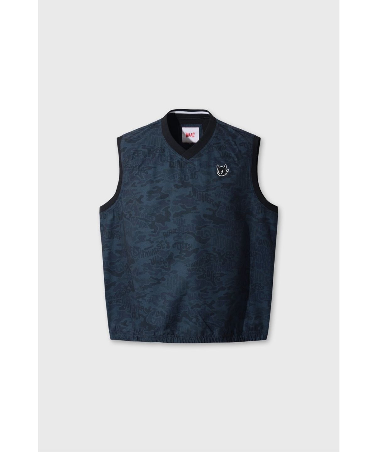 왁(WAAC) Men Air dot Patterned Vest WMVAA26600NYX