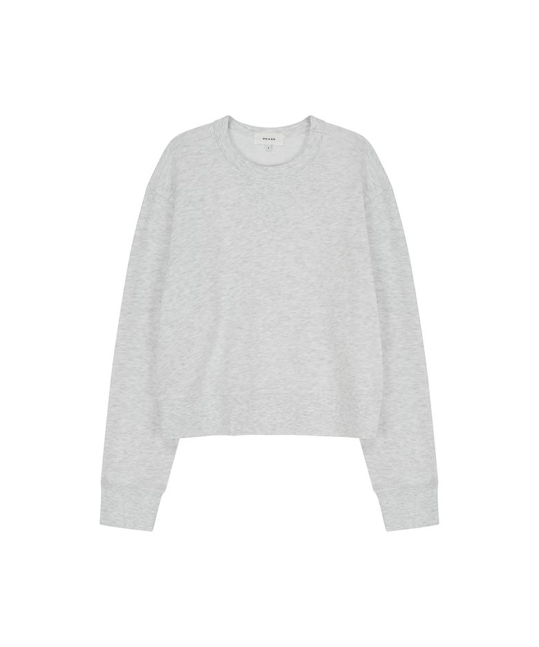 V-STITCH SWEATSHIRT (L.T GRAY MELANGE)