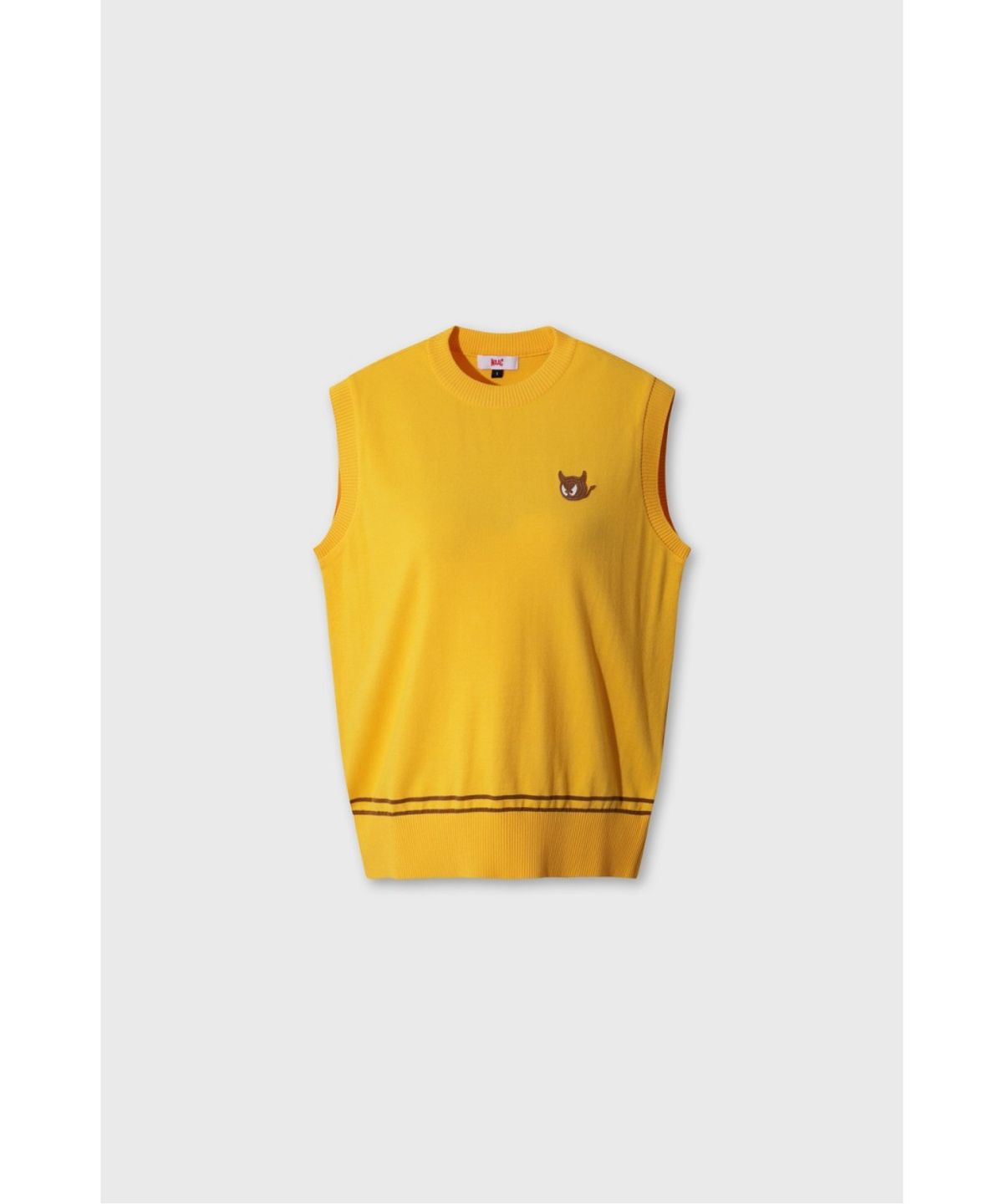 왁(WAAC) WTO Women Crewneck Knit Vest WWWAA26630YED