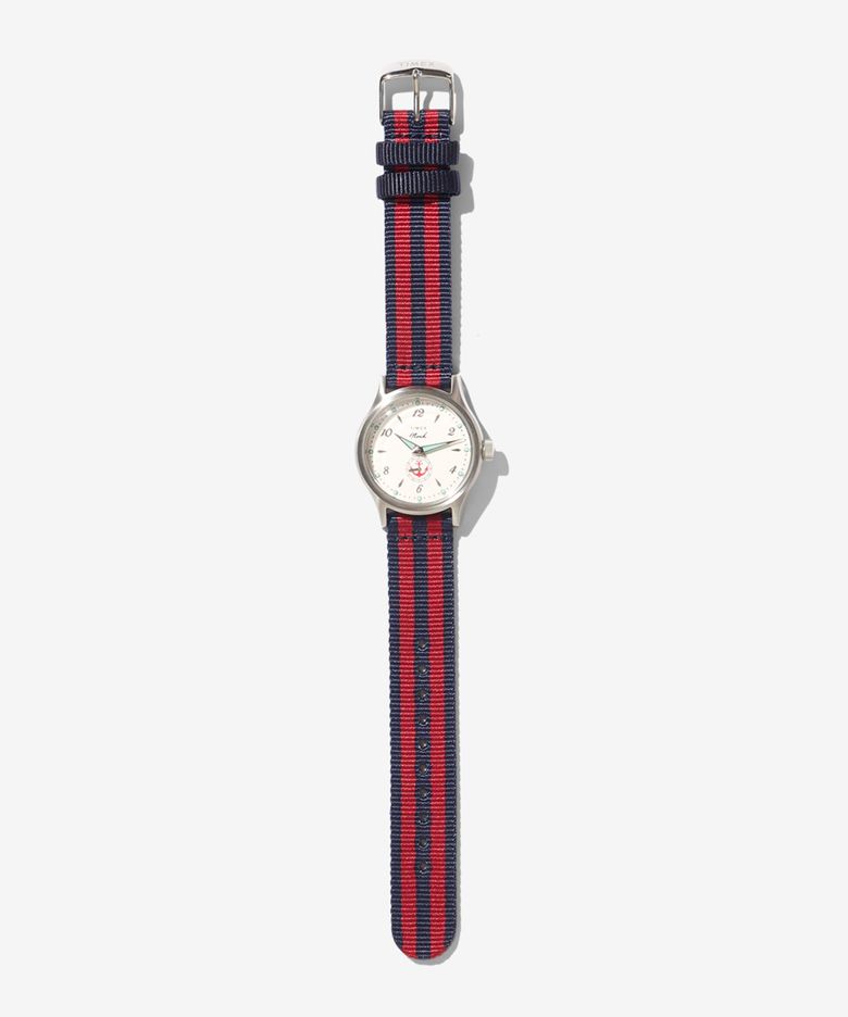 (U) 노아 X 타이맥스 MK1 앵커 워치 네이비 레드 NOAH x TIMEX MK1 ANCHOR WATCH