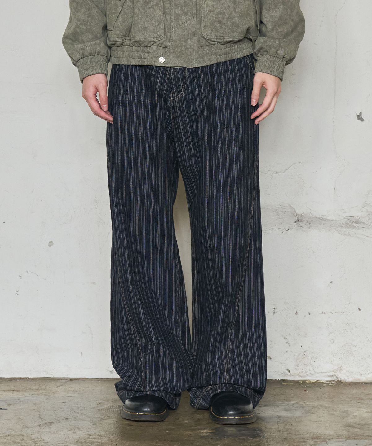 논타입(NONTYPE) ARCHIVE ARC HICKORY DENIM PANTS (INDIGO)