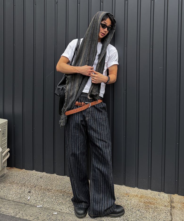 ARCHIVE ARC HICKORY DENIM PANTS (INDIGO)