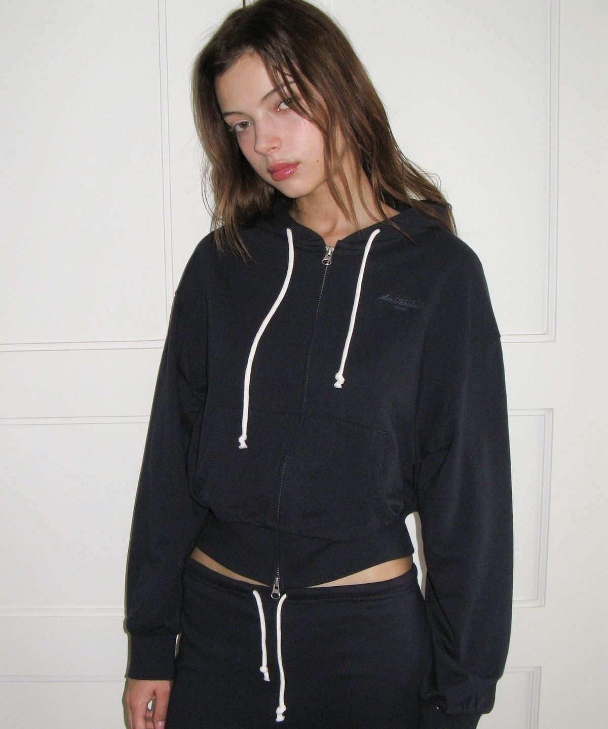 아메스 월드와이드(AMES-WORLDWIDE) CLASSIC EASY HOODIE ZIP-UP NAVY