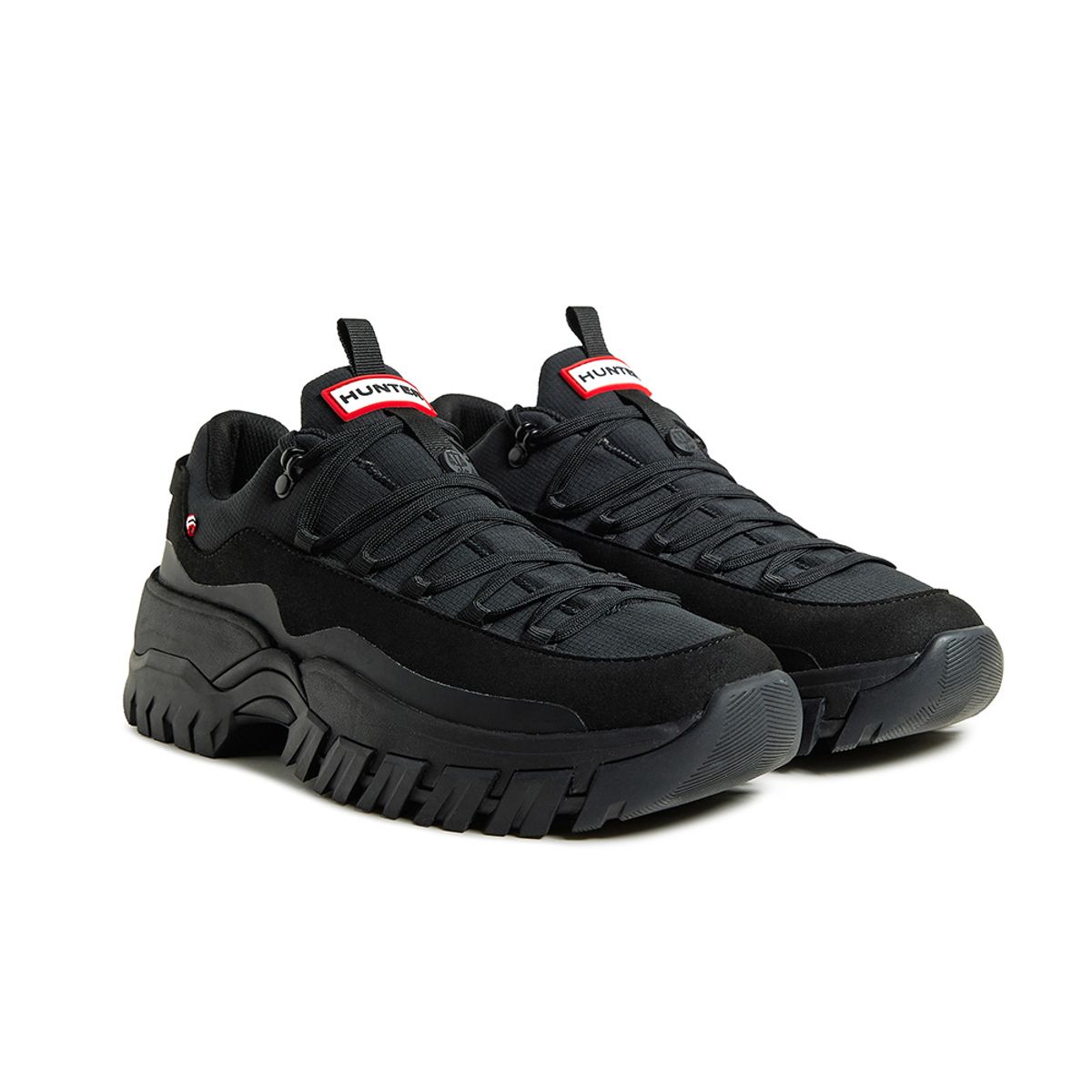 헌터(HUNTER) [UNISEX] 원더러 프로텍트 스니커즈 - 블랙 UFF7139RENBLK