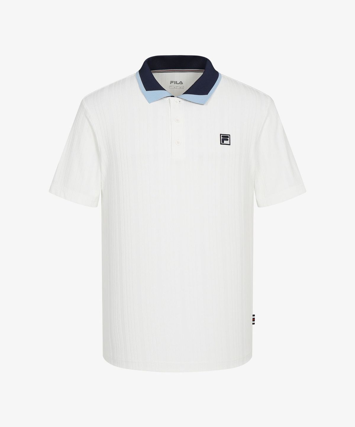 휠라(FILA) 테니스 자가드 카라 반팔티(FS263TS11M002191)