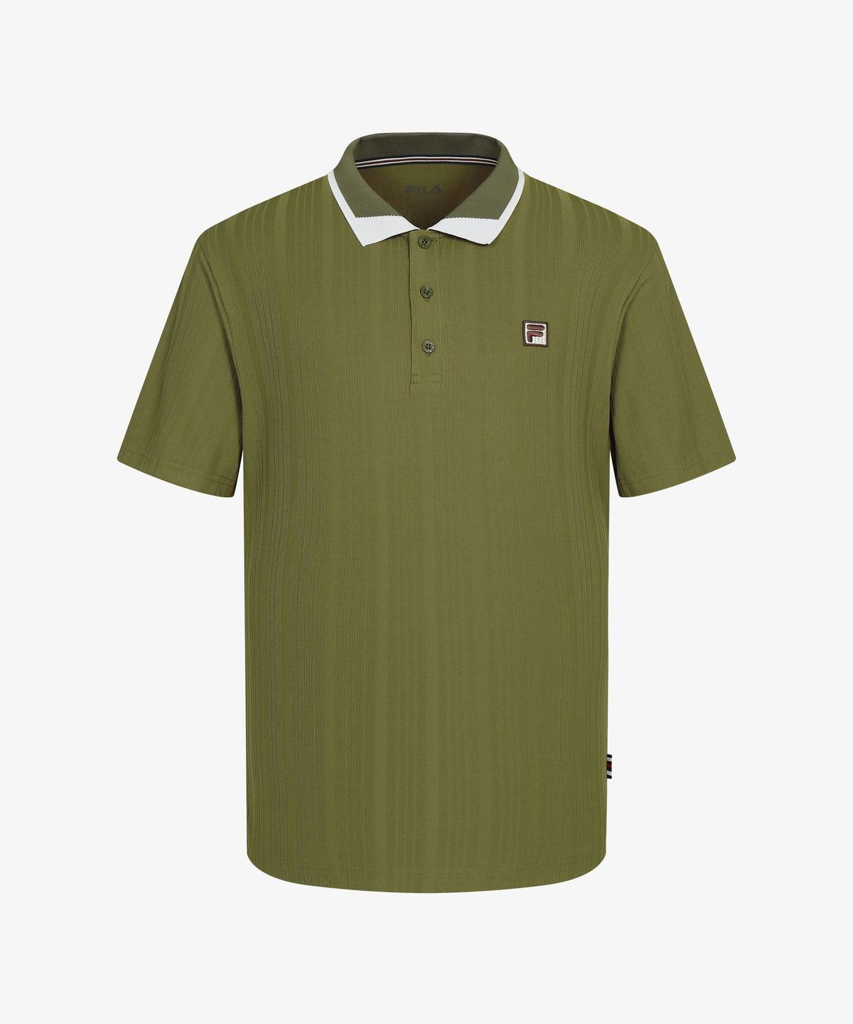 휠라(FILA) 테니스 자가드 카라 반팔티(FS263TS11M002340)