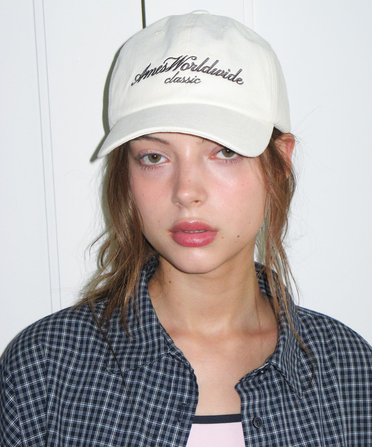 아메스 월드와이드(AMES-WORLDWIDE) CLASSIC LOGO BALL CAP CREAM