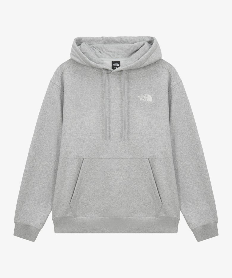 NM5PS51B 남성 소프트-온 후디 MELANGE GREY
