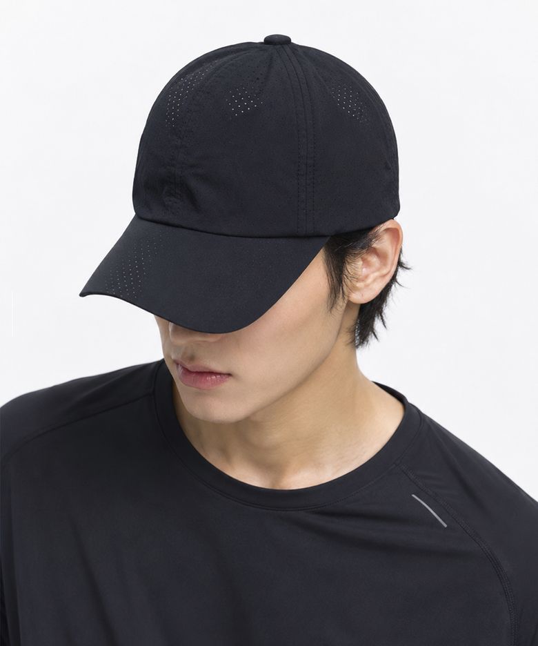 나일론 러닝 메쉬 볼캡 스포츠 [블랙]