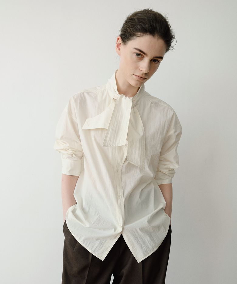 BOW TIE SHIRT (CREAM)