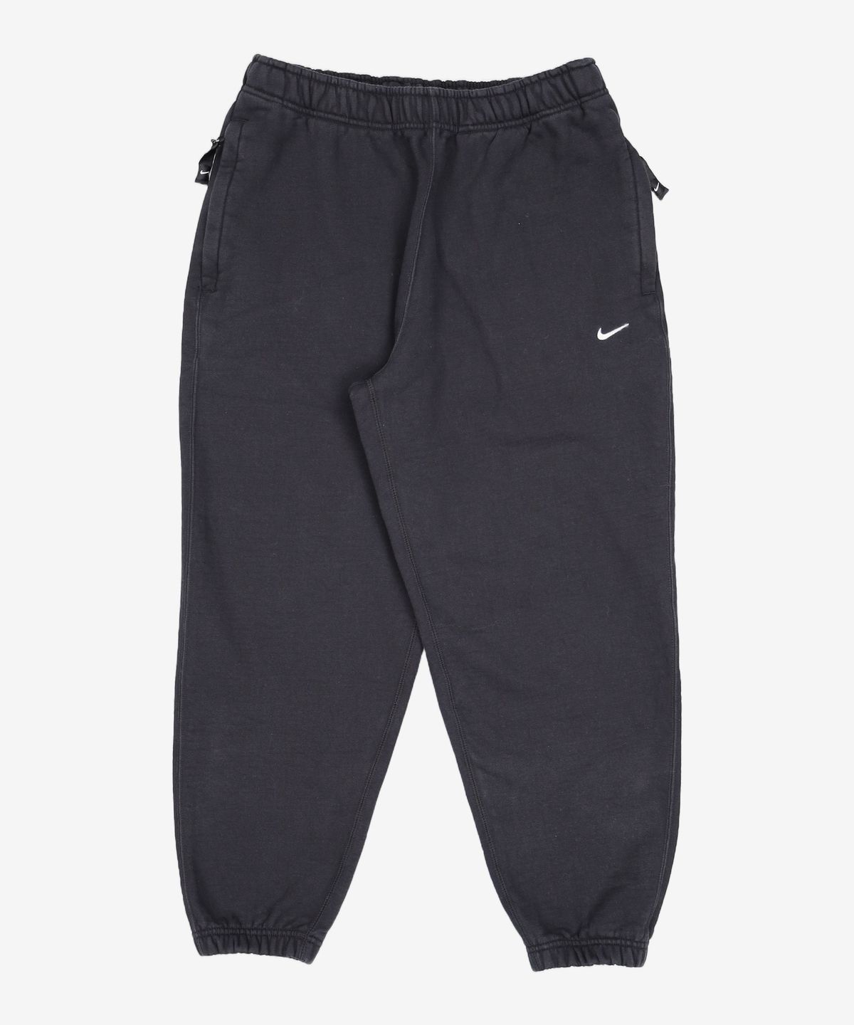 나이키(NIKE) 솔로 스우시 플리스 팬츠 M - 블랙:화이트 / DX1365-010 L