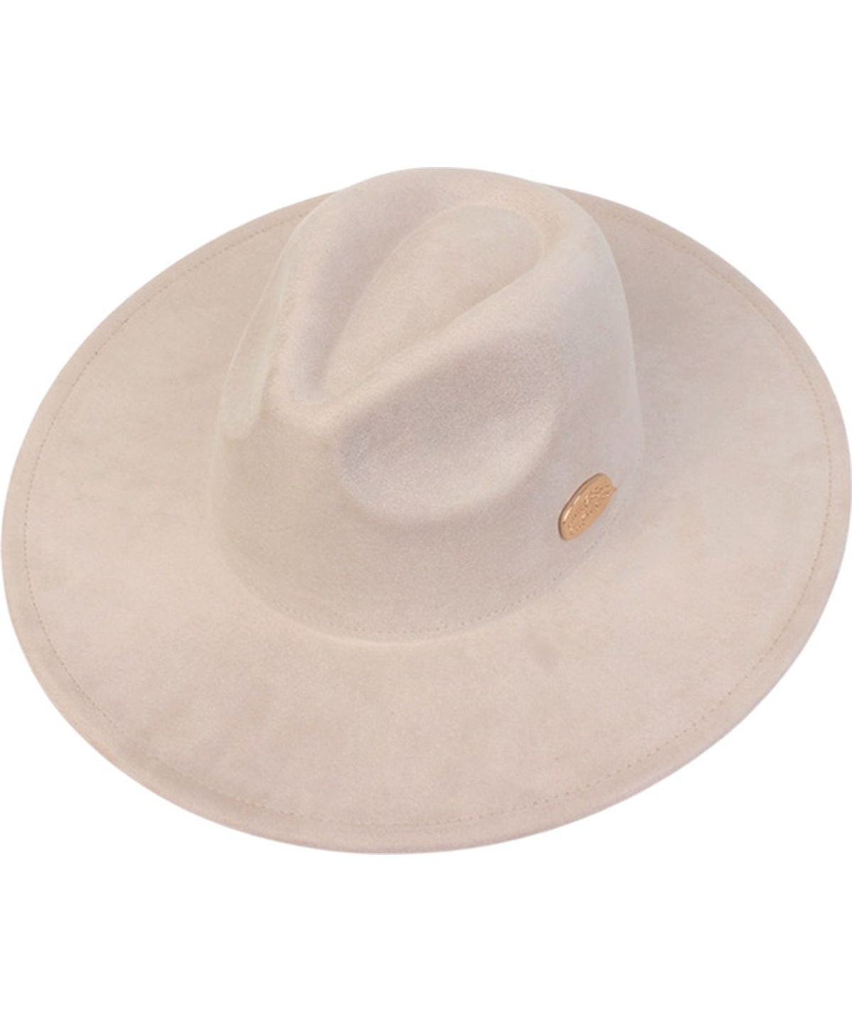 유니버셜 케미스트리(UNIVERSAL CHEMISTRY) Suede Simple Ivory Fedora 페도라