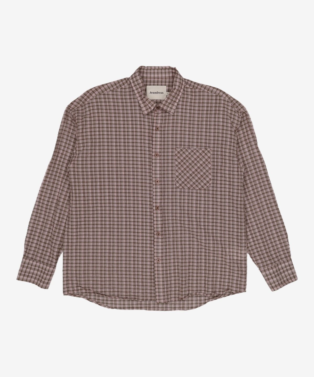 어반드레스(AVANDRESS) French Linen Like Slim Crop shirt - 4COL M