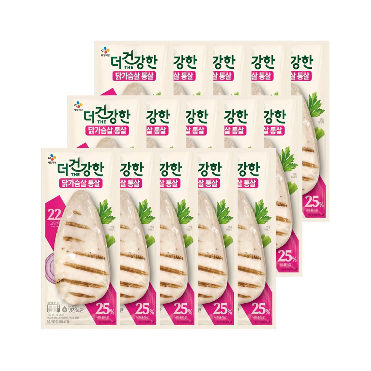 CJ제일제당(CJCHEILJEDANG) 더건강한 닭가슴살 통살 100g x15개