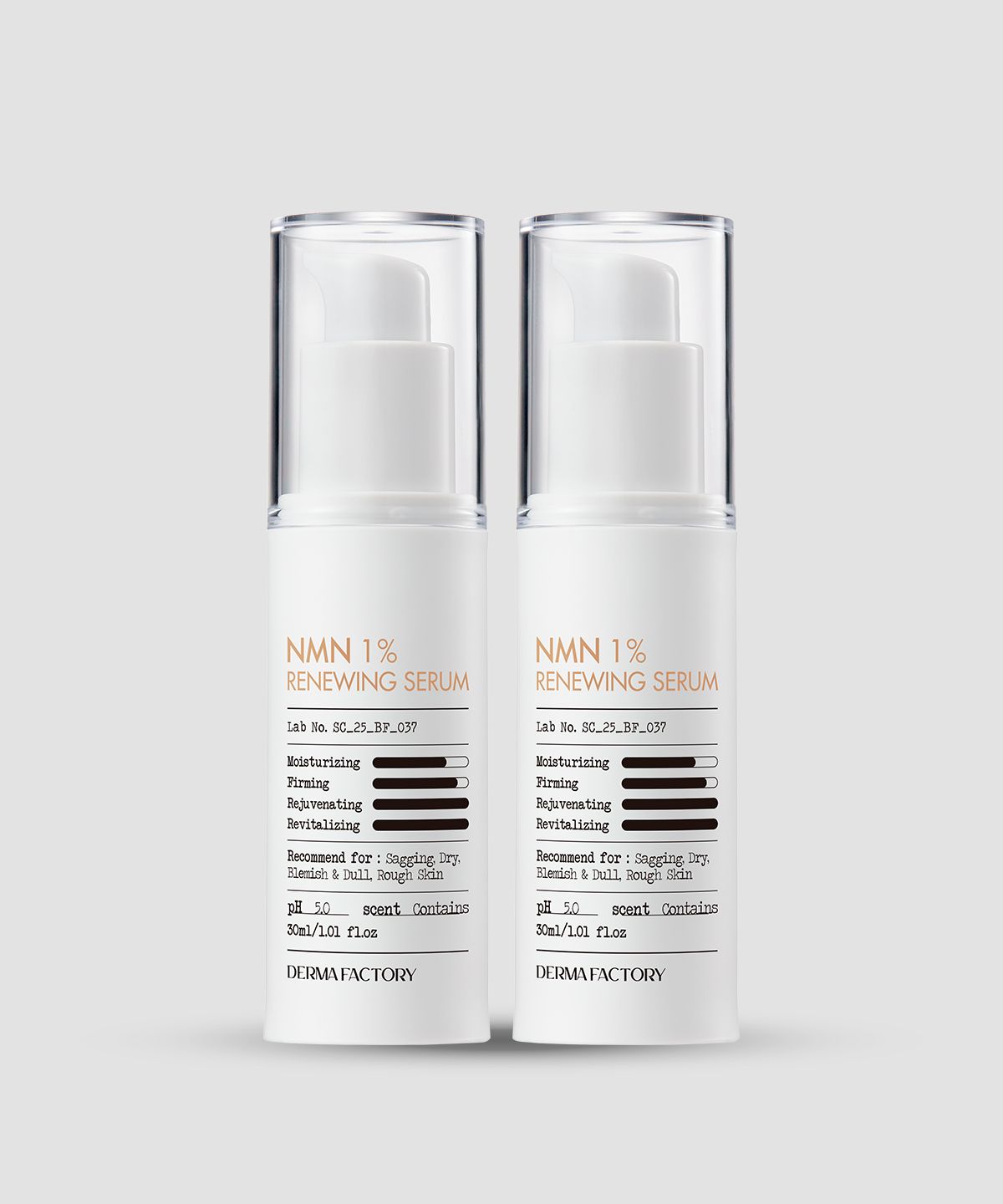 더마팩토리(DERMAFACTORY) [2개 구성] 더마팩토리 NMN 1%  리뉴잉 세럼 30ml