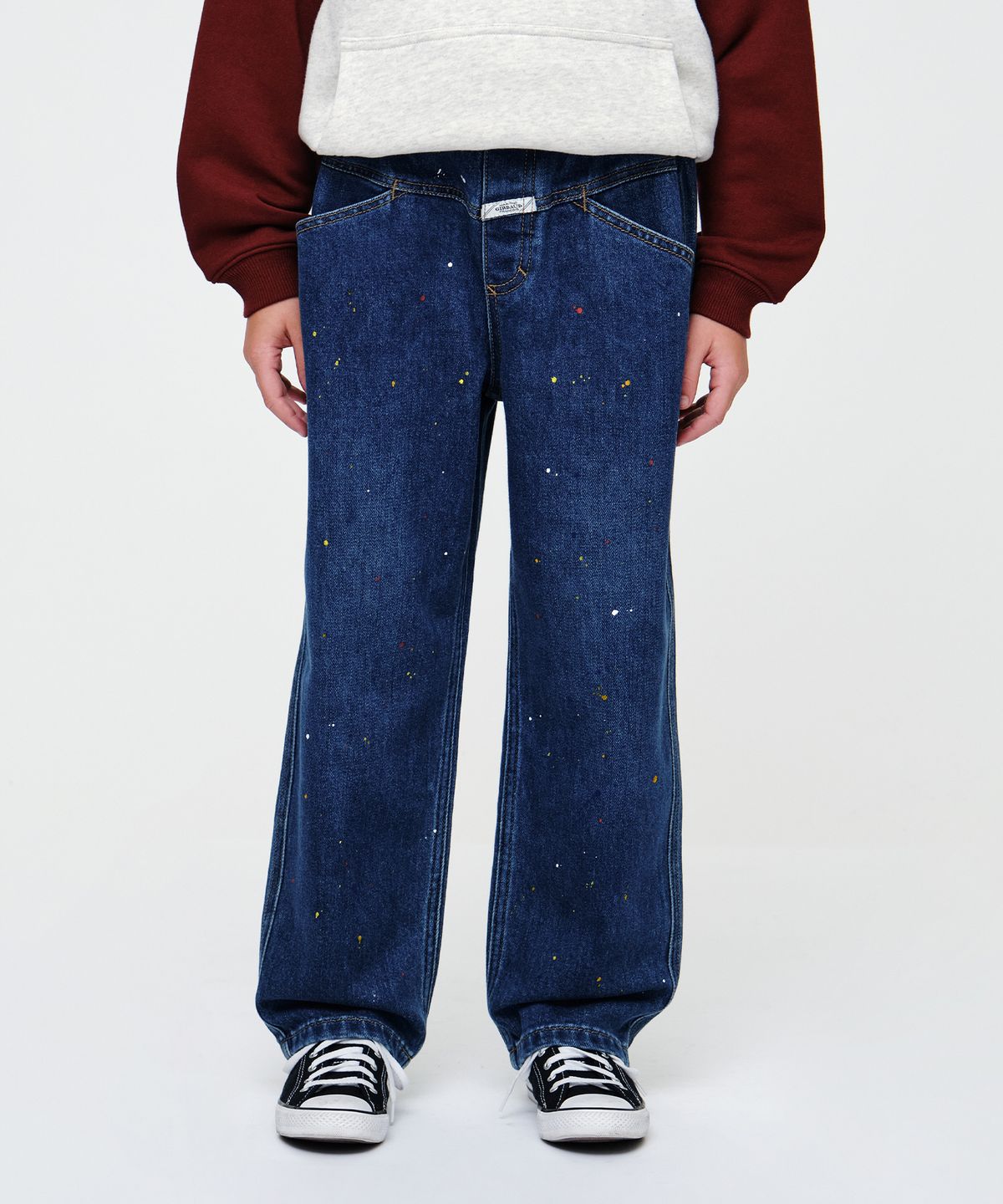 마리떼 키즈(MARITHÉ KIDS) KIDS STRAIGHT FIT X-POCKET DENIM PANTS multi