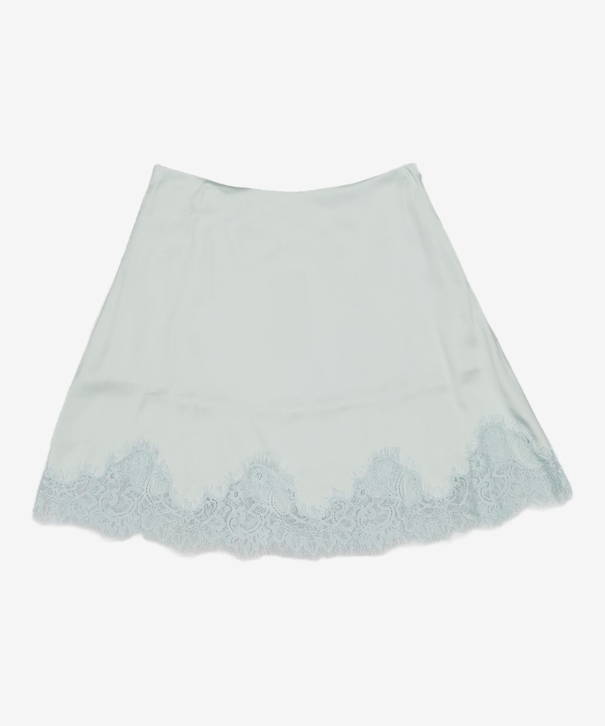 씨타(CITTA) A-Line Lace Satin Skirt_CTS632(Mint) S