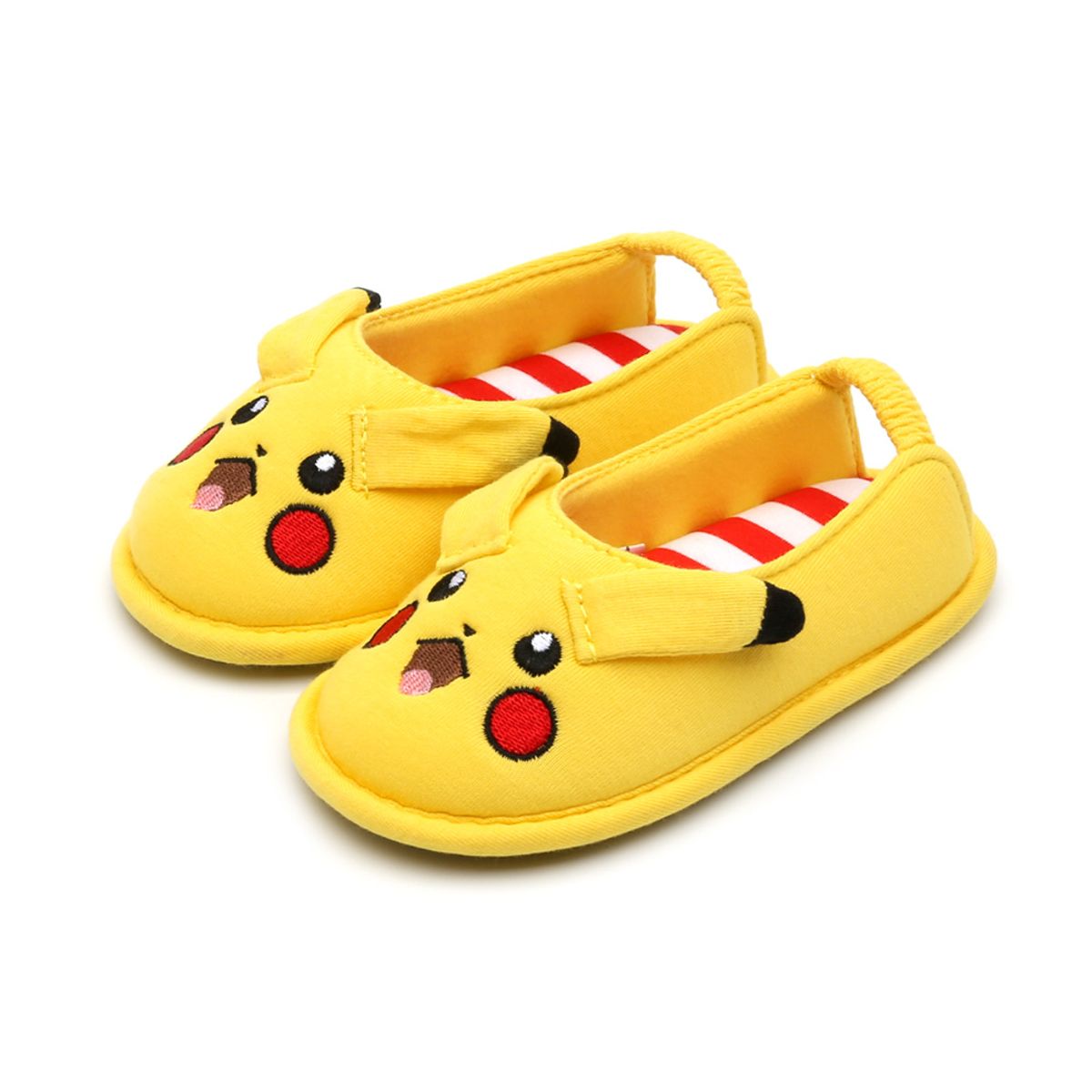 포켓몬스터 키즈(POKEMONKIDS) 피카츄 포리 아동 도트 덧신