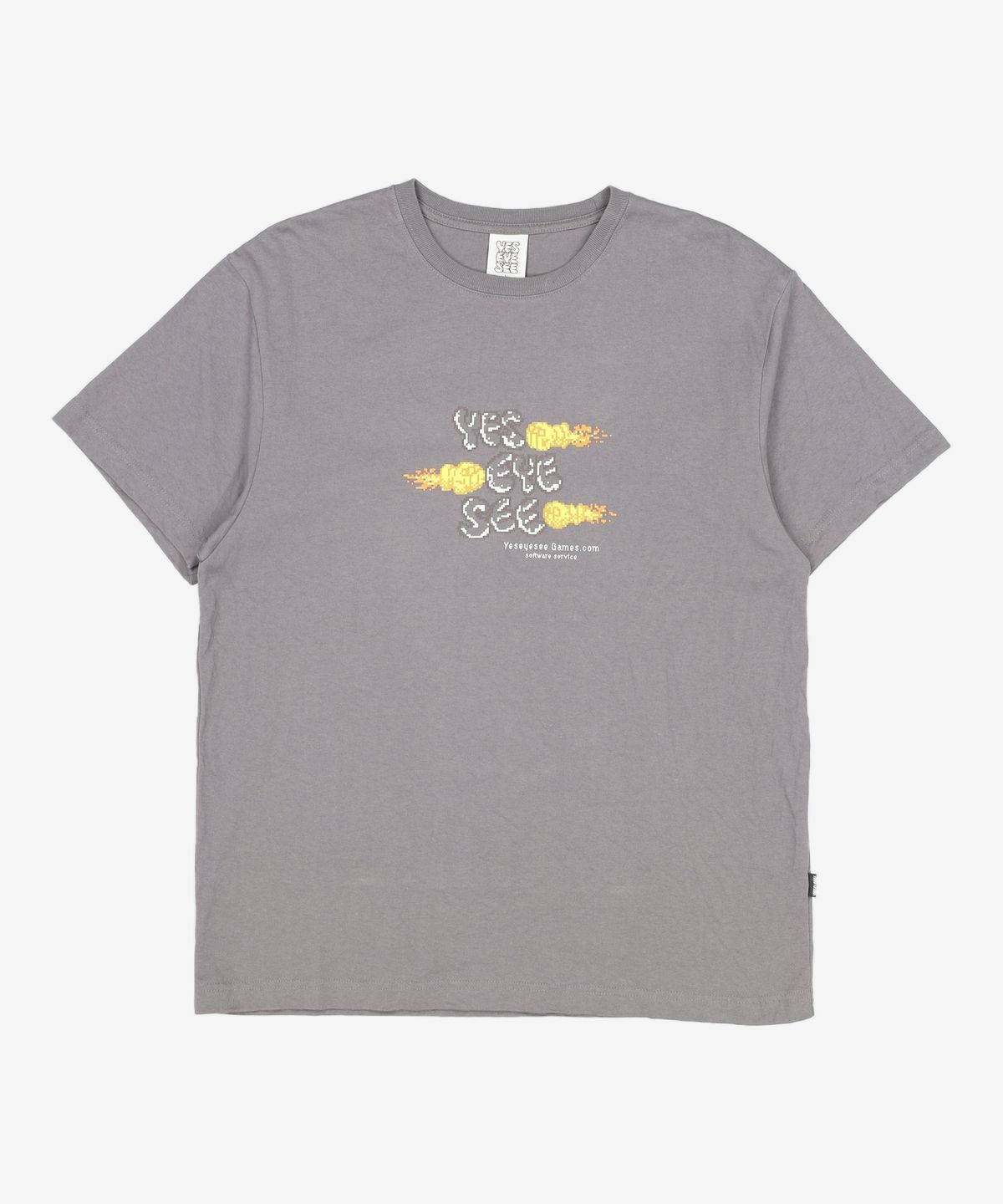 예스아이씨(YESEYESEE) Y.E.S Game Tee Dark Grey L