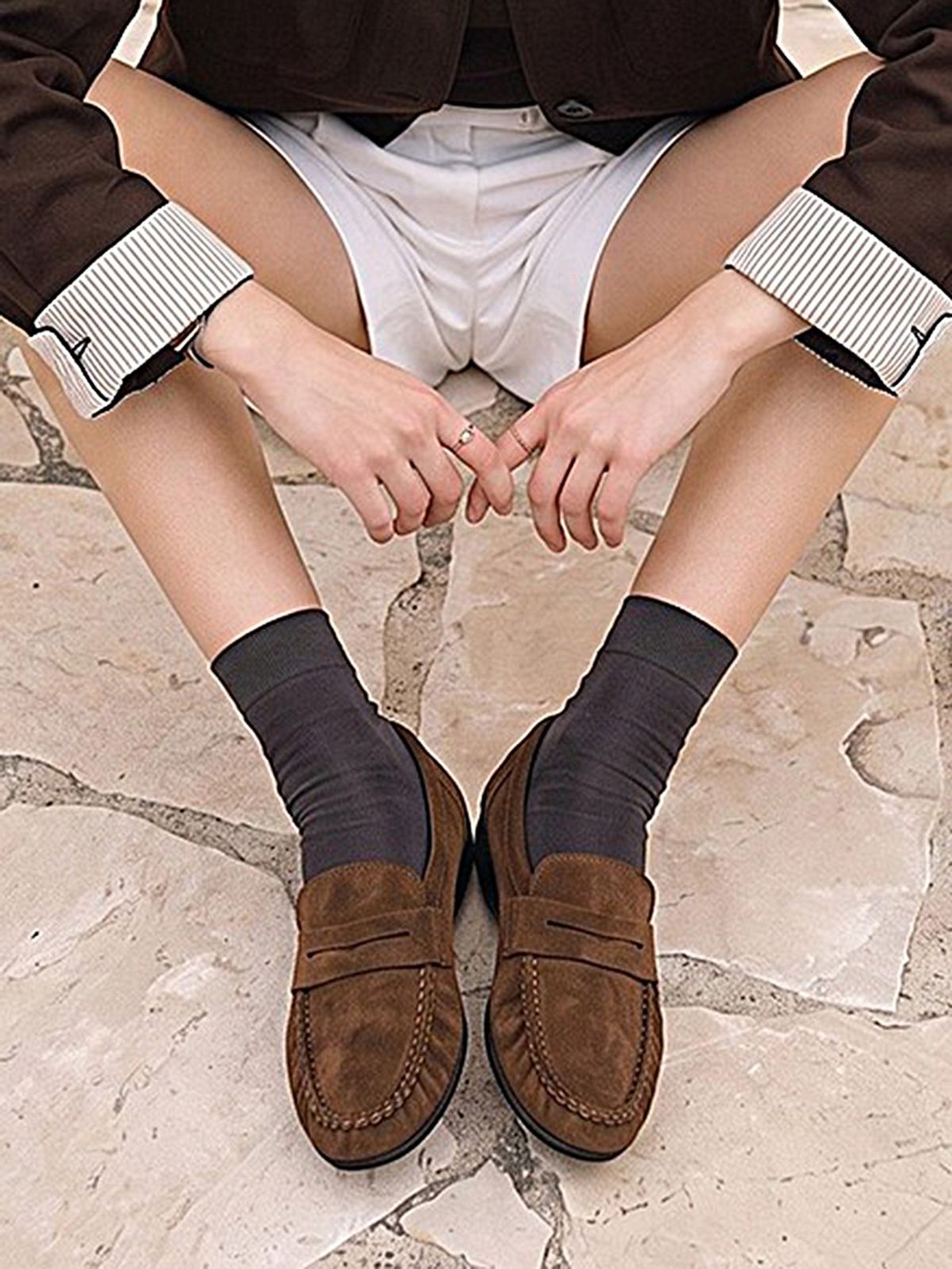 모이지(MOIJI) EO2642 Moc Loafer(2color)