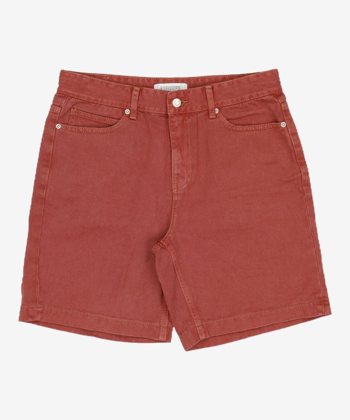 애드오프(ADDOFF) Newtro Denim Shorts - Cranberry L