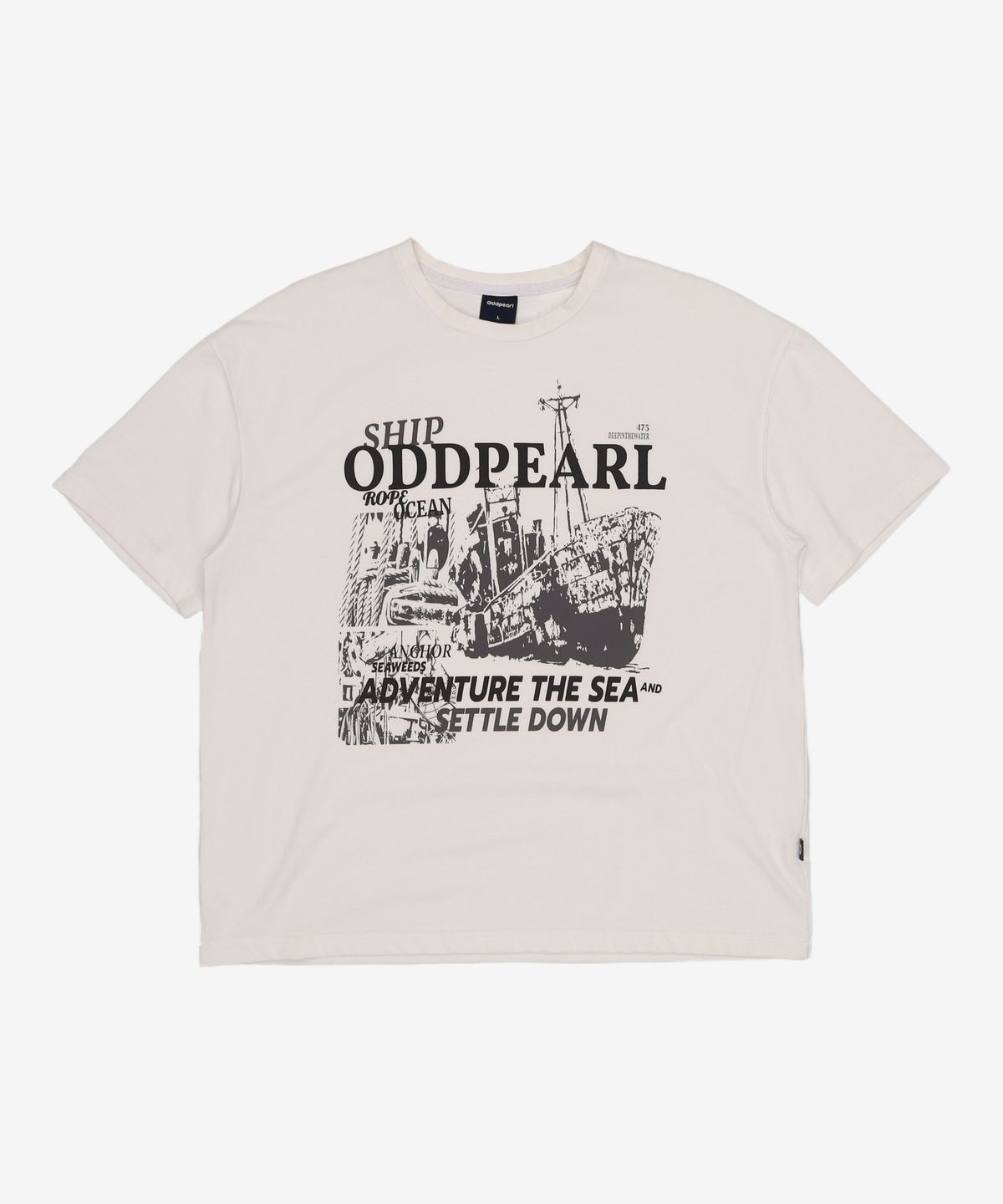 오드펄(ODDPEARL) 반소매 티셔츠 L