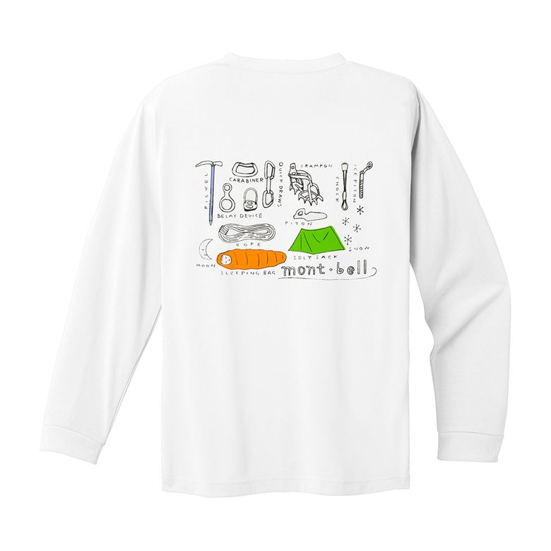 WIC L/S 마운틴기어 T WHITE JBWJSURL323