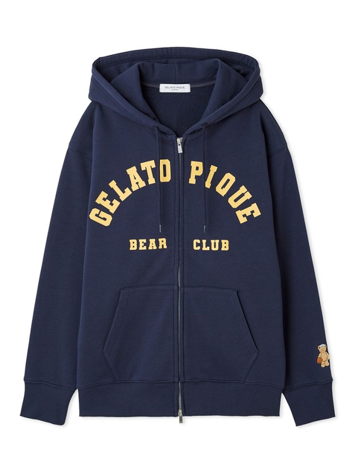 젤라또 피케(GELATO PIQUE) [HOMME] SPORTY BEAR 기모 후디 PMCT254981