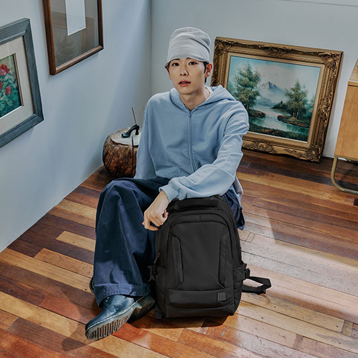 쌤소나이트 레드(SAMSONITE RED) JUVIX 유틸리티 백팩 BLACK UR409005