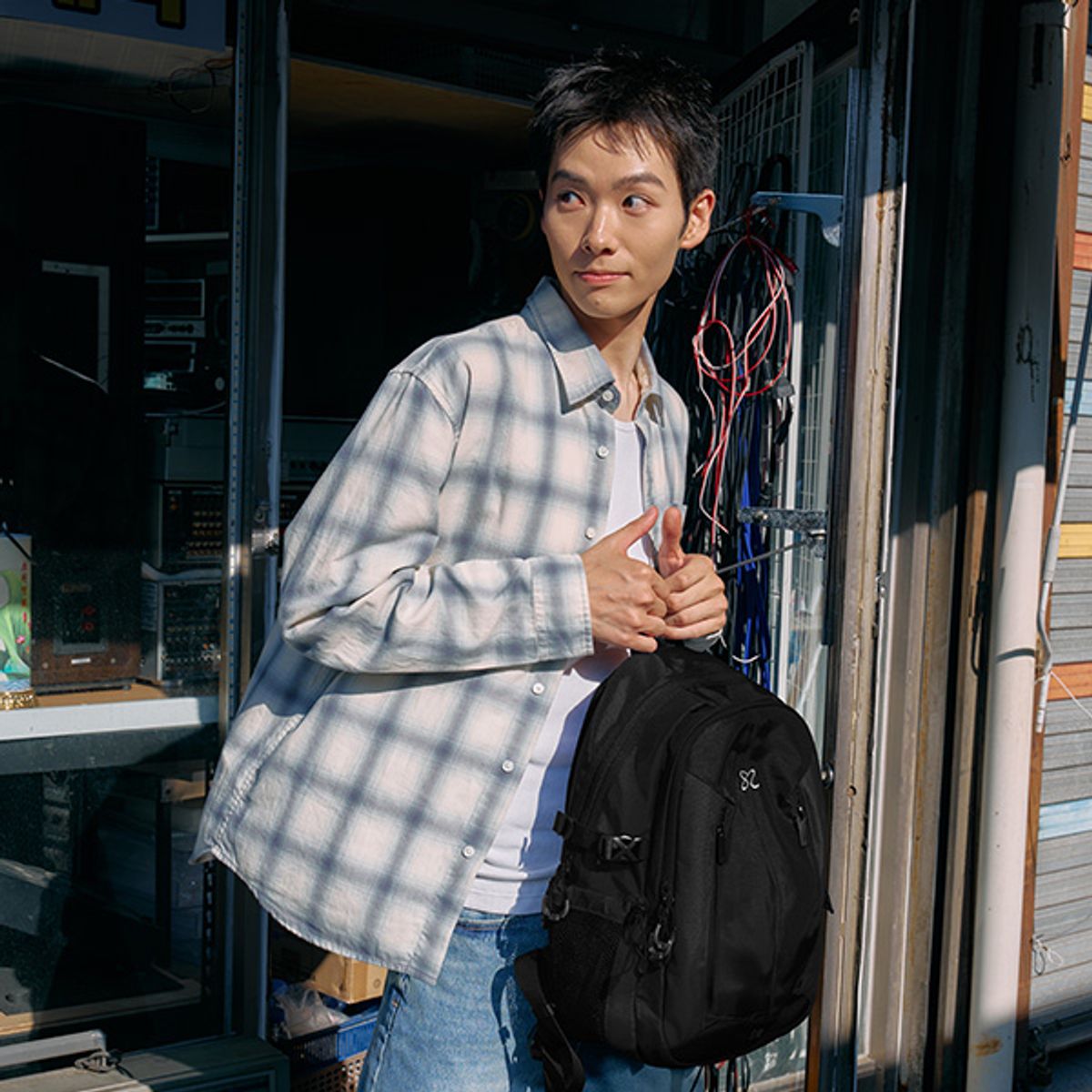 쌤소나이트 레드(SAMSONITE RED) ATLES 백팩 S BLACK UW609002
