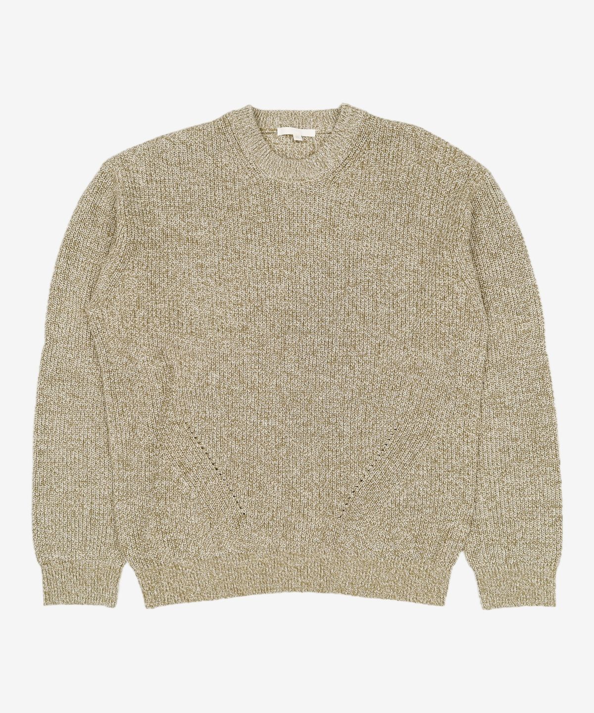 키뮤어(KIIMUIR) 22FW 워셔블 크루넥 니트_세이지 올리브 XL